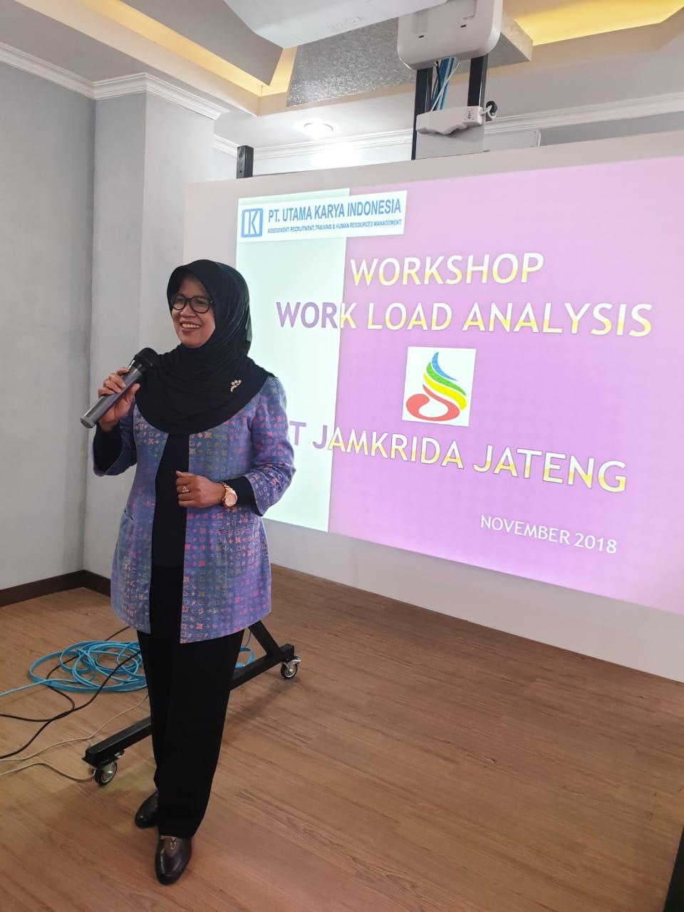 WORKSHOP WORK LOAD ANALYSIS PT JAMKRIDA JATENG