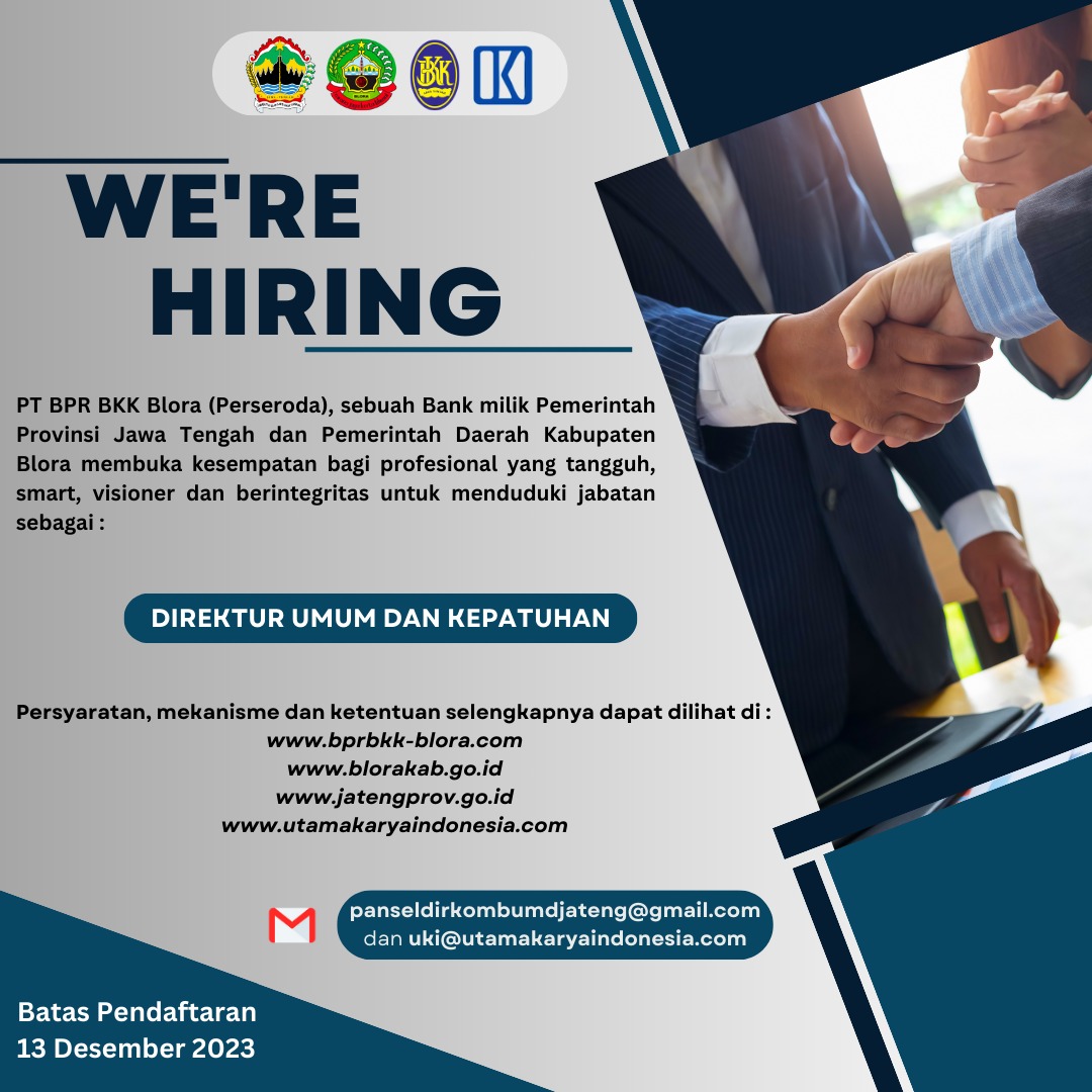 LOWONGAN DIREKSI